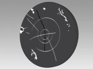 स्टार ट्रेक एंटरप्राइज ज़िंडी दीक्षा मेडल प्रोप 3D प्रिंट मॉडल