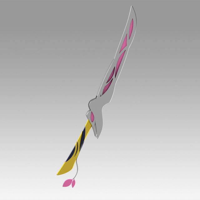 league of legends lol spirit blossom yasuo 3D Принт Модель .c4d .max .obj .3ds .fbx .stl .blend