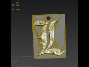 death note logo pendant suspension neck props 3D 프린트 모델