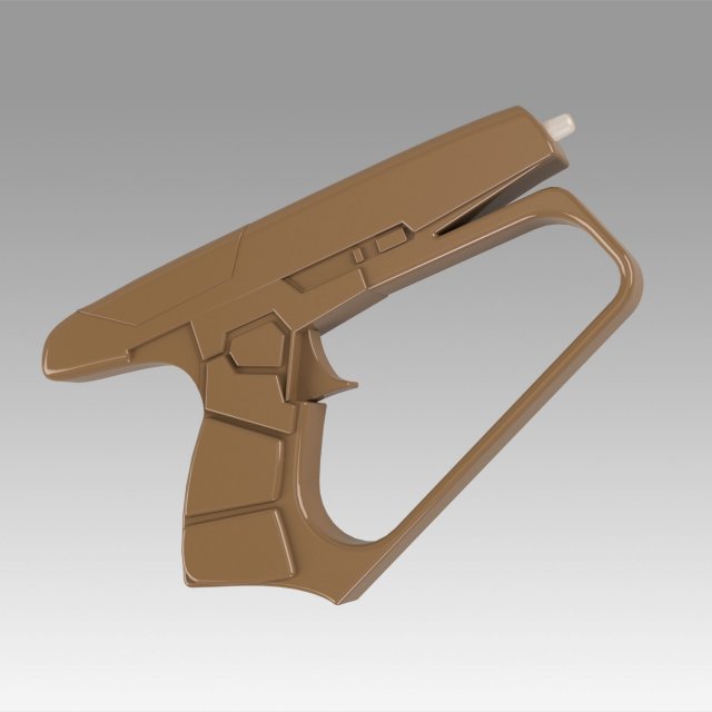star trek enterprise suliban hand phaser prop cosplay 3D 打印模型 .c4d .max .obj .3ds .fbx .stl .blend 