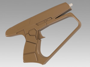 star trek enterprise suliban hand phaser prop cosplay 3D Принт Модель