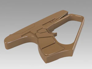 star trek enterprise suliban hand phaser prop cosplay 3D Print Model