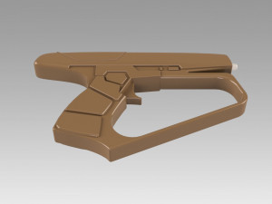 star trek enterprise suliban hand phaser prop cosplay 3D 打印模型