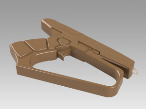 star trek enterprise suliban hand phaser prop cosplay 3D 打印模型