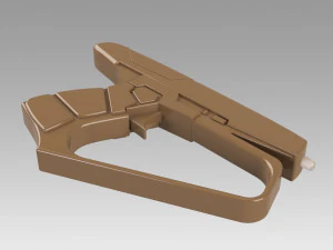 star trek enterprise suliban hand phaser prop cosplay 3D Print Model