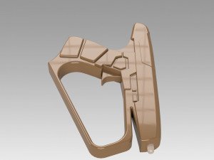 star trek enterprise suliban hand phaser prop cosplay 3D 打印模型