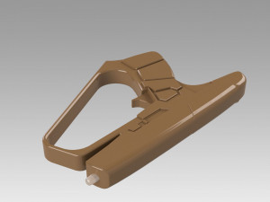 star trek enterprise suliban hand phaser prop cosplay 3D 打印模型