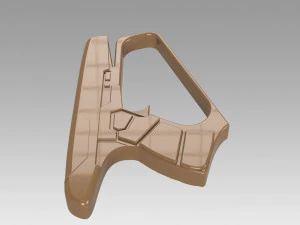 star trek enterprise suliban hand phaser prop cosplay 3D Print Model