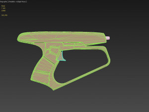 star trek enterprise suliban hand phaser prop cosplay 3D 打印模型