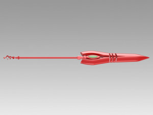 neon genesis evangelion eva asuka langley sohryu flare spear 3D 프린트 모델