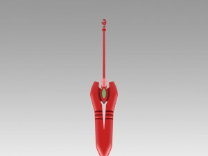 neon genesis evangelion eva asuka langley sohryu flare spear 3D 프린트 모델