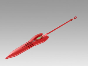 neon genesis evangelion eva asuka langley sohryu flare spear 3D 프린트 모델
