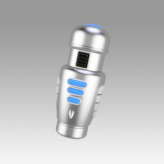 star trek enterprise tos stun grenade replica props 3D 打印模型 .c4d .max .obj .3ds .fbx .stl .blend 