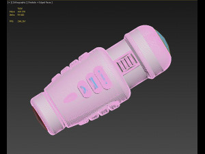 star trek enterprise tos stun grenade replica props 3D 打印模型