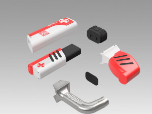 apex legends health injector prop replica 3D Print Model