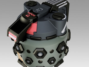 apex legends octane frag grenade cosplay prop Modelo de Impressão 3D