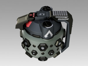 apex legends octane frag grenade cosplay prop Modelo de Impressão 3D