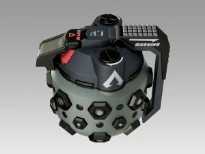 apex legends octane frag grenade cosplay prop 3D Print Model