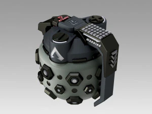 apex legends octane frag grenade cosplay prop 3D Print Model