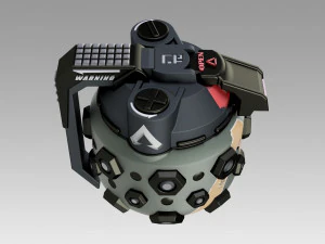 apex legends octane frag grenade cosplay prop 3D Print Model