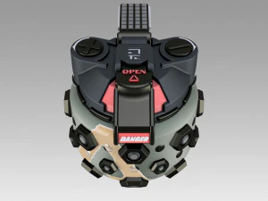 apex legends octane frag grenade cosplay prop 3D Print Model