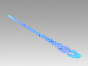granblue fantasy io euclase cosplay prop 3D 打印模型