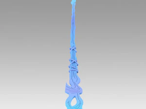 granblue fantasy io euclase cosplay prop 3D Print Model