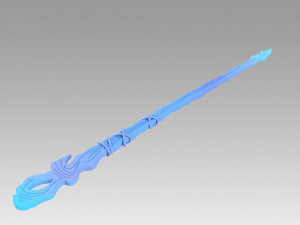 granblue fantasy io euclase cosplay prop 3D 打印模型