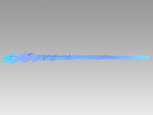 granblue fantasy io euclase cosplay prop 3D 打印模型