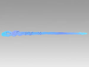 granblue fantasy io euclase cosplay prop 3D Print Model