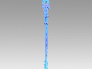 granblue fantasy io euclase cosplay prop 3D 打印模型