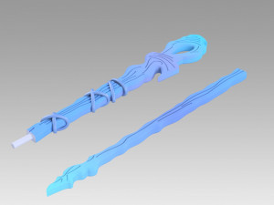 granblue fantasy io euclase cosplay prop 3D 打印模型
