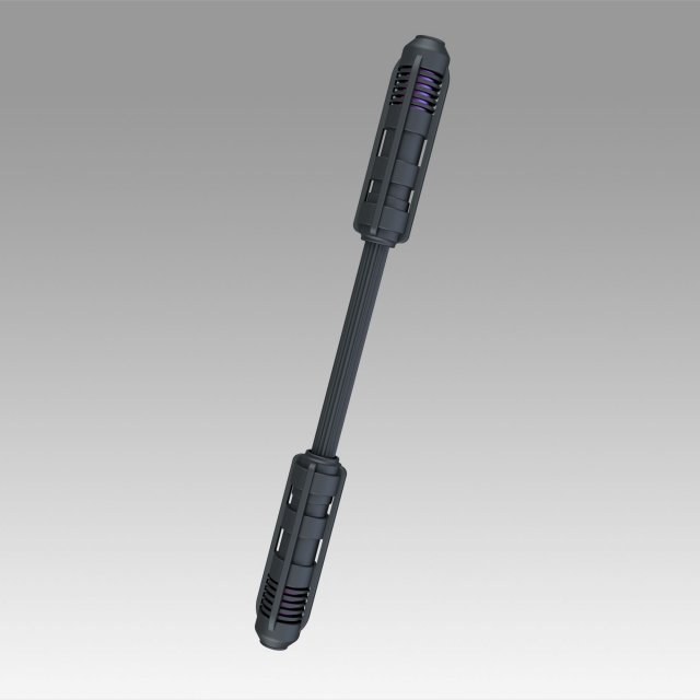 neca batman arkham knight prop replica nightwings escrima stick Model do druku 3D .c4d .max .obj .3ds .fbx .stl .blend 