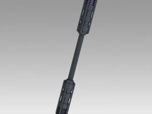 neca batman arkham knight prop replica nightwings escrima stick Modello di stampa 3D