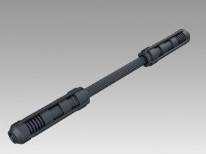 neca batman arkham knight prop replica nightwings escrima stick Model do druku 3D