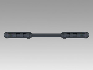 neca batman arkham knight prop replica nightwings escrima stick Model do druku 3D