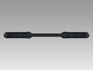neca batman arkham knight prop replica nightwings escrima stick Model do druku 3D
