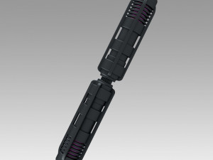 neca batman arkham knight prop replica nightwings escrima stick Model do druku 3D