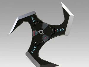 apex legends shuriken prop r&eacute;plique Modèles 3D en vedette