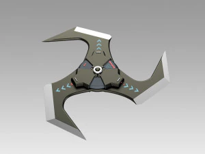apex legends shuriken prop replica 3D Print Model