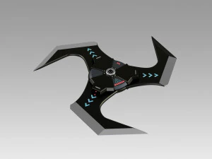 apex legends shuriken prop replica 3D Print Model