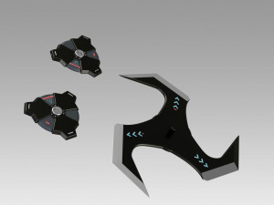 apex legends shuriken prop replica 3Dプリントモデル