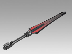 kingsglaive final fantasy xv ff15 glauca sword 3D Print Model