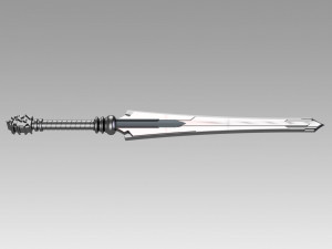 kingsglaive final fantasy xv ff15 glauca sword 3D Print Model