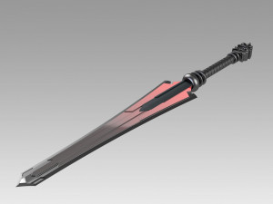 kingsglaive final fantasy xv ff15 glauca sword 3D Print Model