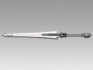 kingsglaive final fantasy xv ff15 glauca sword 3D Print Model