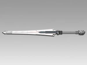 kingsglaive final fantasy xv ff15 glauca sword 3D Print Model