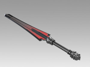kingsglaive final fantasy xv ff15 glauca sword 3D Print Model