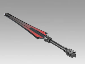 kingsglaive final fantasy xv ff15 glauca sword 3D Print Model