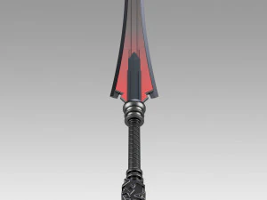 kingsglaive final fantasy xv ff15 glauca sword 3D Print Model